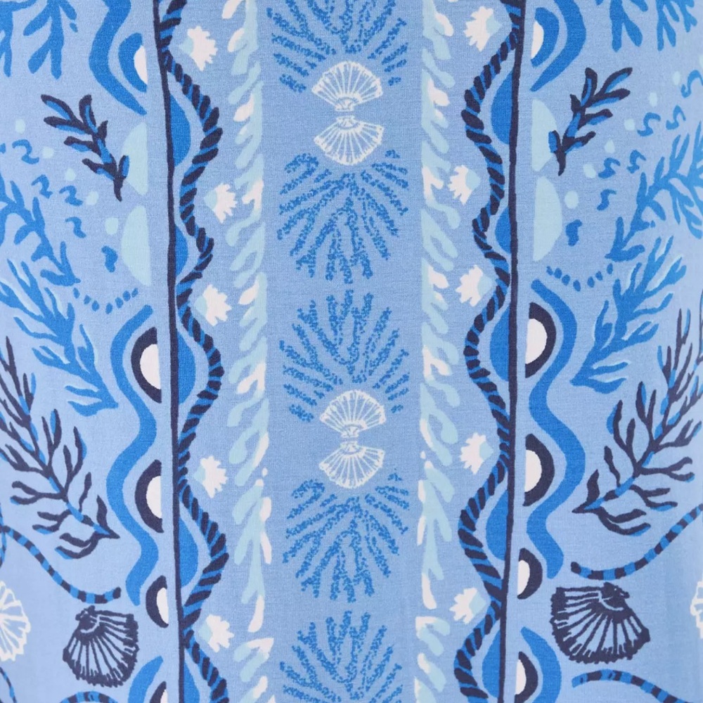 NWT Lilly Pulitzer 16 NOA STRAPLESS MAXI DRESS 👗“Jacaranda Blue” MSRP $228 sz 16 - Picture 5 of 9